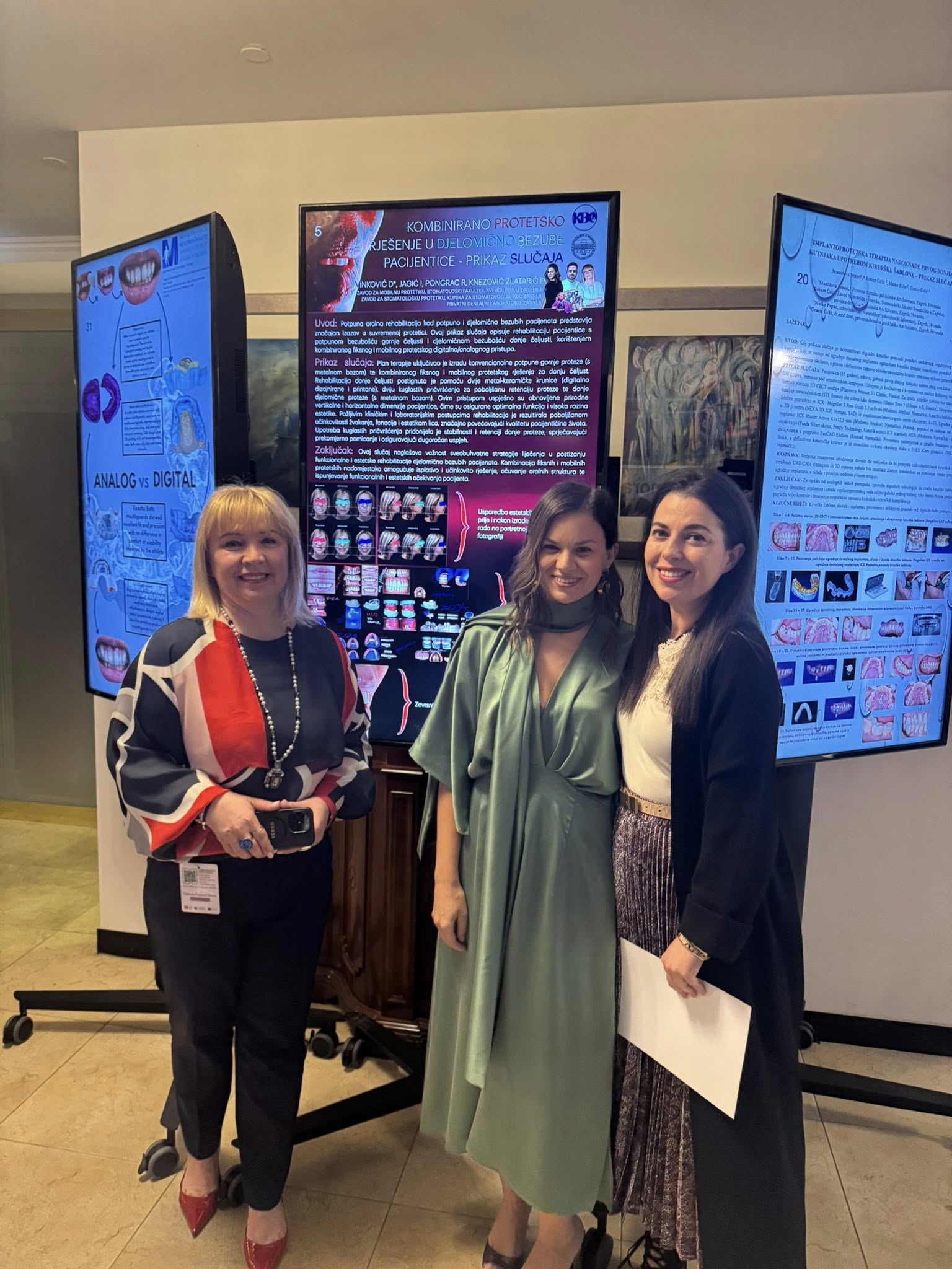 Josipa Lubina na 7. Međunarodnom kongresu Hrvatskog društva za stomatološku protetiku